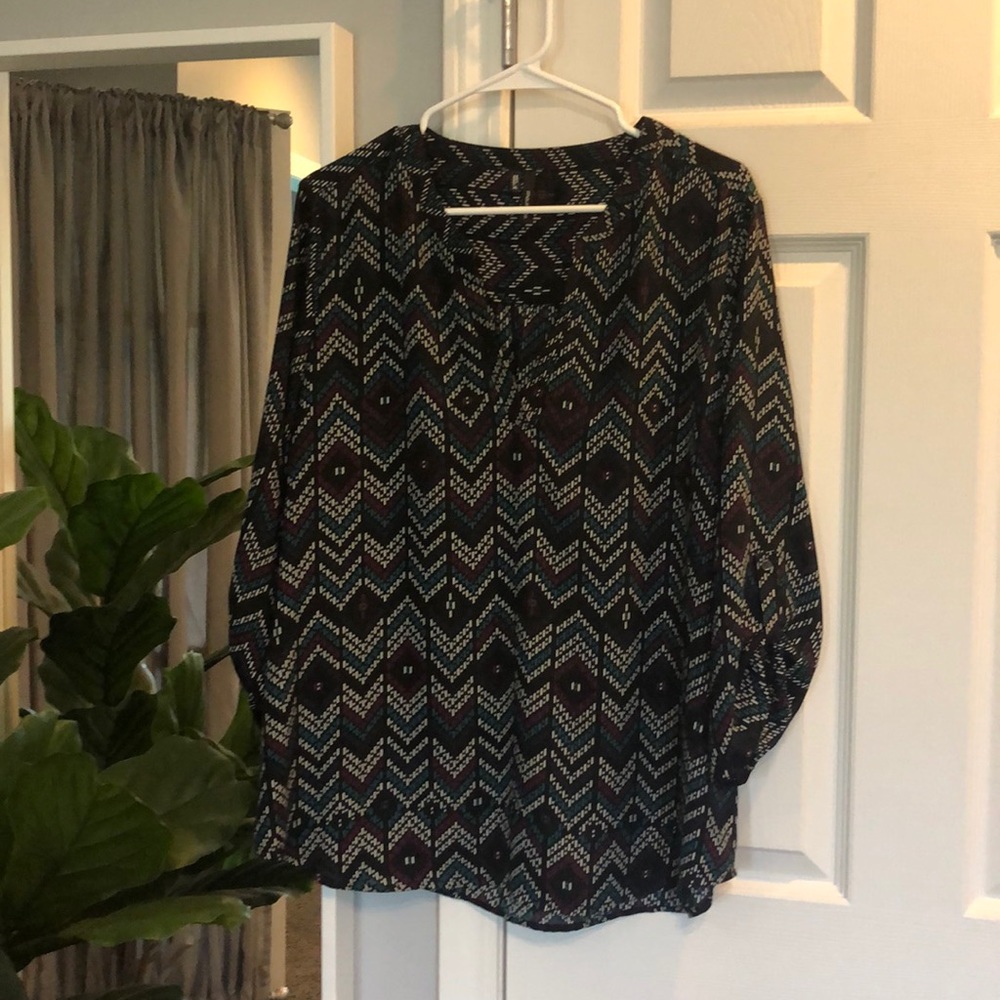 Maurices XL blouse 3/4 sleeve